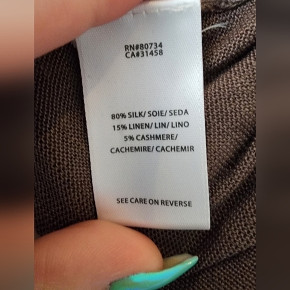 BCBG Max Azaria V Neck Women's Brown Dress Size S. - Picture 7 of 7